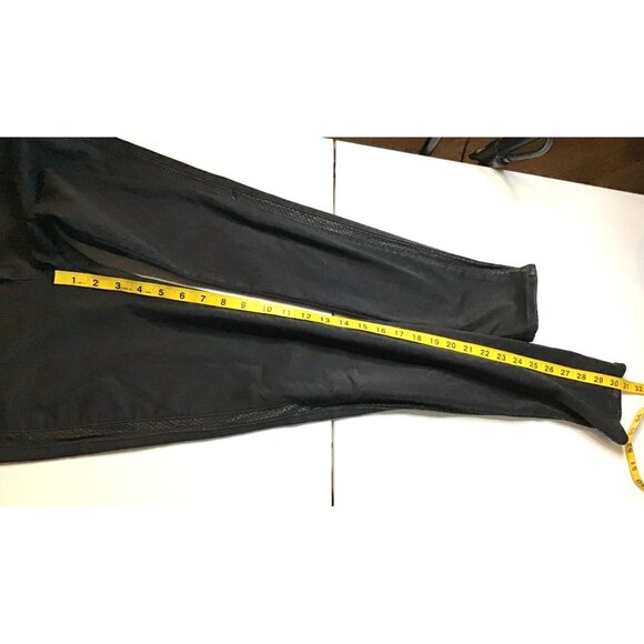 HUDSON-WOMENS BLACK 91.5% COTTON WITH 100% LAMB NAPPA SUPER SKINNY JEANS SIZE 28 - Picture 9 of 9